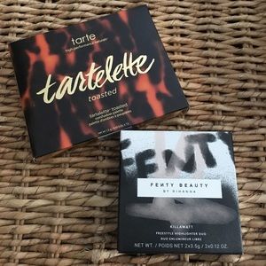 Brand New Tarte Palette & Fenty Beauty Highlighter